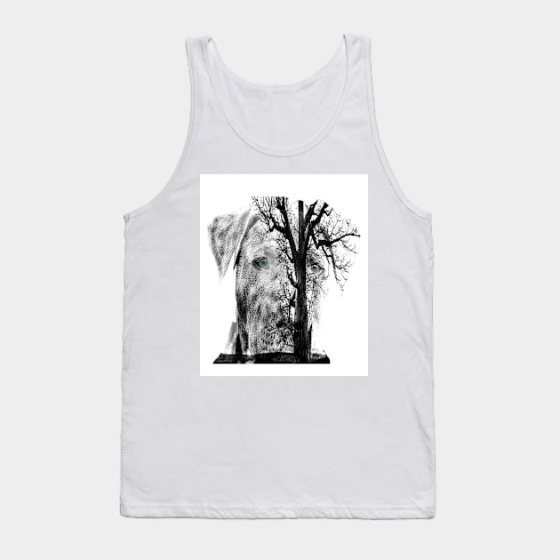 Hunting Dog Tank Top by Egy Zero